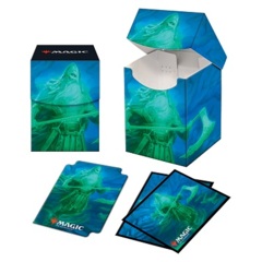 Ultra Pro Kaldheim Combo 100+ Deck Box and 100ct sleeves featuring Ranar the Ever-Watchful